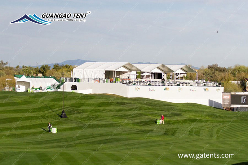 Golf course tent